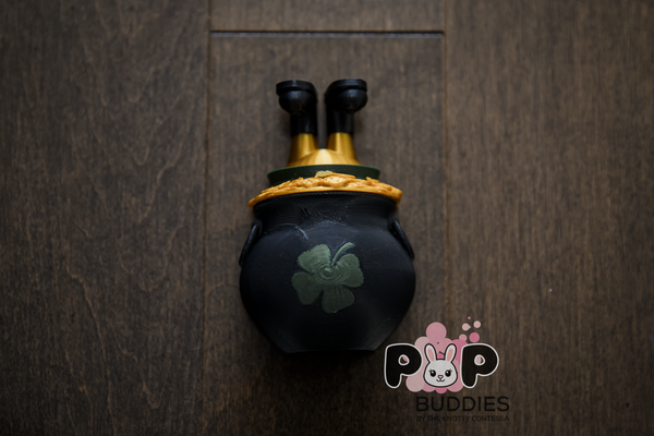 Leprechaun in a Pot of Gold POP Buddy for Interchangeable POP Wreath