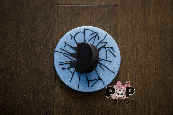 Hockey Puck in Glass POP Buddy for Interchangeable POP Wreath
