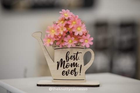 Hand Picked Flower Holder - Watering Can