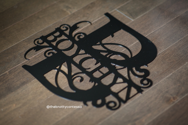 Metal Monograms