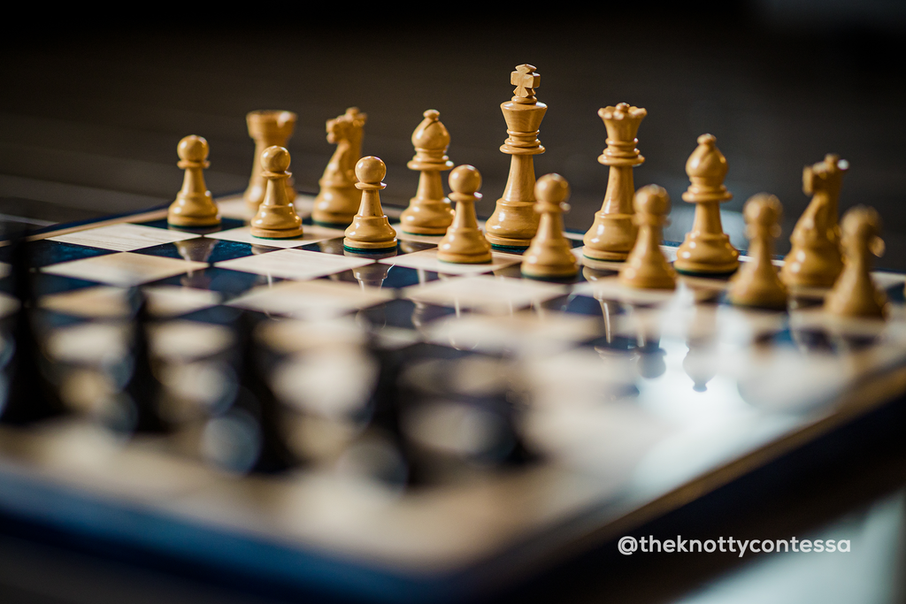 Custom Grandmaster Reversible Chess / Checkers Board – The Knotty Contessa
