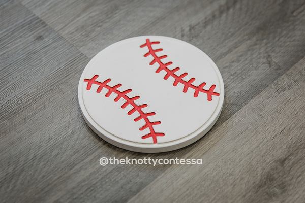 Baseball "O" Cut Out - The Knotty Contessa's Welcome To Our Home Sign