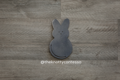 Bunny "O" Cut Out - The Knotty Contessa's Welcome To Our Home Sign