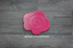 Rose "O" Cut Out - The Knotty Contessa's Welcome To Our Home Sign