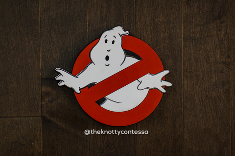 Ghostbusters Premium "O" Cut Out - The Knotty Contessa's Welcome To Our Home Sign