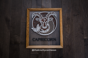 The Constellation Collection - CAPRICORN (December 22 - January 19) - Zodiac Mandala Astrological Sign